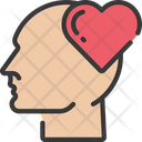 Mental Health Self Love Heart Icon