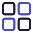 Menu Grid Square Icon