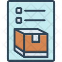 Inventory Merchandise Storage Icon