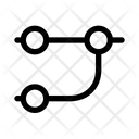 Merge Programming Coding Icon