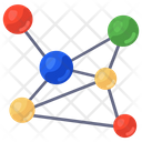 Nodes Network Connected Nodes Mesh Network Icon
