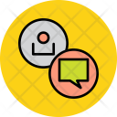 Message User Employee Icon