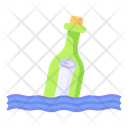 Message In A Bottle Piracy Pirate Icon