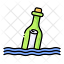 Message In A Bottle Piracy Pirate Icon