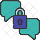 Message Lock Secure Messages Icon