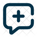 Message Plus Square Communication Email Icon Icon