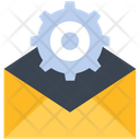 Message Setting Cog Wheel Communication Icon