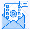 Message Video Icon