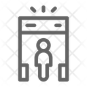 Metal Detector Security Icon