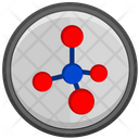 Methane Molecule Icon