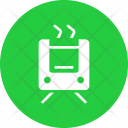 Metro Train Transport Icon