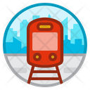 Metro Subway Train Icon