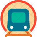 Metro Train Subway Icon
