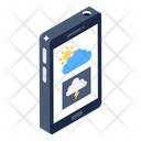 Metrology App Weather Forecast Mobile App Icon