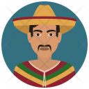 Mexican Man Avatar Icon