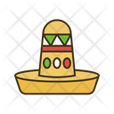 Mexican Hat Hat Mexican Icon