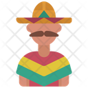 Mexican Man Icon