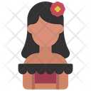 Mexican Woman Icon