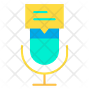 Mic Message Mic Microphone Icon