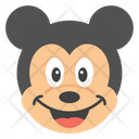Mickey Mouse Emoticon Emotion Icon