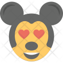 Mickey Mouse Emoji Icon