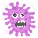 Microorganism Amoeba Scary Bacteria Icon