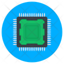 Microchip Cpu Chip Microprocessor Icon