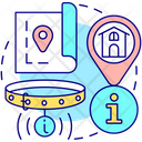 Microchip pet  Icon