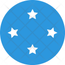 Micronesia Flag World Icon