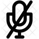 Microphone Off  Icon