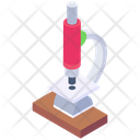 Microscope Optical Instrument Research Tool Icon