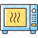 Microwave Oven Heat Icon