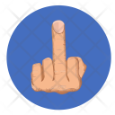 Middle Finger Hand Icon