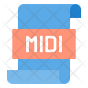 Midi File Icon