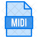 Midi File File Types Icon