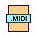 Midi File Midi File Format Icon
