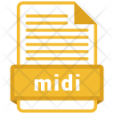 Midi File Formats Icon