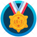 Military Badge Medal Gold Medal Icon