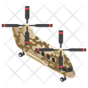 Military Helicopter Icon