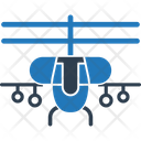 Military Helicopter Icon