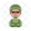 Military Avatar Man Icon