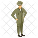 Soldier Military Person Fighter Icon