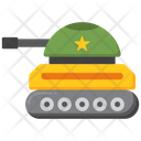 Military Robot Artificial Intelligence Bomb Disposal Robot Icon