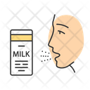 Milk Allergy Food Icon