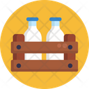 Food Delivery Milk Bottle Icon