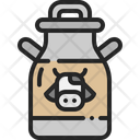 Milk Bucket Dairy Icon