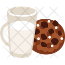 Milk Cookie Icon
