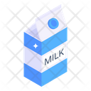 Milk Pack Milk Packet Milk Package Icon