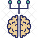 Mind Map Brain Memory Icon
