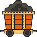 Mine Cart Mining Cart Cart Icon